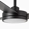 Faro LED Ventilator BARTH, 24W, 2700/4350/6500K, 1300lm, IP20, schwarz
