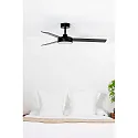 Faro LED Ventilator BARTH, 24W, 2700/4350/6500K, 1300lm, IP20, schwarz