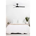 Faro LED Ventilator BARTH, 24W, 2700/4350/6500K, 1300lm, IP20, schwarz