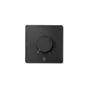 Funk-Dreh Wandregler für DC LED Ventilator, mit RF Steuerung und 6 Geschwindigkeiten, IP20, schwarz