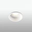 Faro Deckeneinbauleuchte HYDE R GU10, IP44, rund, weiß matt