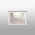 Faro Deckeneinbauleuchte HYDE SQ GU10, IP20 quadratisch, schwenkbar, weiß matt