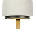 Faro wall luminaire STONE GU10 IP20, grey 