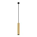 Pendelleuchte STAN GU10, IP20, satiniert gold
