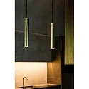 Faro Pendelleuchte STAN GU10, IP20, satiniert gold