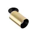 Halbeinbau-Strahler STAN GU10, IP20, satiniert gold