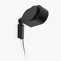 Faro wall luminaire INVITING LED IP20, black matt 
