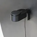 Faro wall luminaire INVITING LED IP20, black matt 