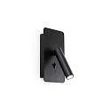 LED Wandleuchte SUAU USB 3W, 3000K, IP20, schwarz matt