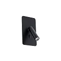 LED Halbeinbau- Wandleuchte SUAU 3W, 3000K, IP20, schwarz matt
