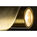 Faro wall luminaire LE LED IP20, gold, satined 