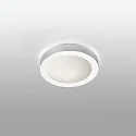 Faro Bad Deckenleuchte LOGOS 270 E27, IP44, nickel satiniert, grau