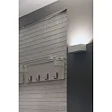 Faro wall luminaire EACO G9 IP20, white matt 