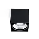 ceiling luminaire TECTO G53 IP20, black matt 