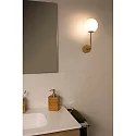 Faro Bad Wandleuchte GALA G9, IP44, gold, satiniert