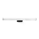 LED Wandleuchte VOLGA 600 12W, 3000K, IP44, schwarz matt