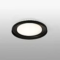 wall and ceiling luminaire DOLME LED IP20, black matt 