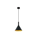Pendelleuchte PAM 250 24W, 3000K, IP20, schwarz, gold