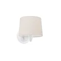 Wandleuchte CONGA E27, IP20, weiß, beige
