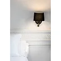wall luminaire CONGA E27 IP20, black matt 