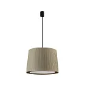 Pendelleuchte SAMBA ø50 1xE27, IP20, schwarz matt, grün
