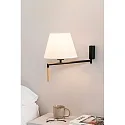 wall luminaire RON E27 IP20, beige, dark grey 