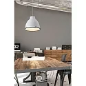 Faro pendant luminaire CHARLOTTE E27 IP20, white matt 