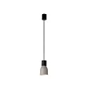 Pendelleuchte KOMBO 120 1xE27, IP20, schwarz matt, grau