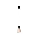 Pendelleuchte KOMBO 120 1xE27, IP20, schwarz matt, beige