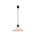 Pendelleuchte KOMBO 400 1xE27, IP20, schwarz matt, beige