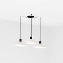 Pendelleuchte KOMBO 400 3xE27, IP20, schwarz matt, beige