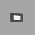 Outdoor LED Wand-Einbauleuchte SPARK, IP65 IK10, 10.5 x 7.5cm, 5W 3000K 277lm 