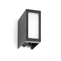 Faro Outdoor LED Wandleuchte LOG 9W, 3000K, P54, dunkelgrau