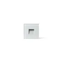 outdoor wall luminaire DART SQ LED IP65, white matt 