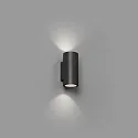 Faro outdoor wall luminaire THON 2 flames LED IP55, dark grey 