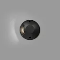 Faro outdoor wall luminaire LOTH LED IP67, black matt 