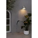 Faro Wandleuchte PALS E27, IP65, weiß matt