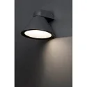 outdoor wall luminaire PALS E27 IP65, dark grey 