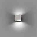 Faro outdoor wall luminaire KAULA 2 flames LED IP44, satined 