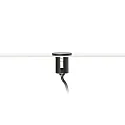Faro Outdoor LED Wand-Einbauleuchte DANG, IP67 IK05, 24V DC / 233mA (exkl. BG), 3W 3000K 48lm 40°, Edelstahl 316 / schwarz