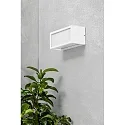 Faro outdoor wall luminaire TEJO E27 IP54, white matt 