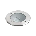 Faro Outdoor LED Boden-Einbauleuchte SALT, IP67 IK08, Ø 18cm, 9W 3000K 961lm, asymmetrisch, Seeluft-resistent, befahrbar bis 2t