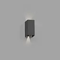 outdoor wall luminaire BLIND up / down, 2 flames LED IP65, dark grey 