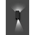 outdoor wall luminaire BLIND up / down, 2 flames LED IP65, dark grey 