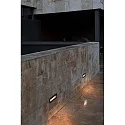 Outdoor LED Wand-Einbauleuchte NAT, IP65 IK06, 22.5 x 7.5cm, 220-240V AC, 8W 3000K 496lm 120°, schaltbar
