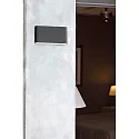 outdoor wall luminaire ADAY 2 flames LED IP54, dark grey 