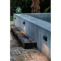 Faro outdoor wall luminaire MUST LED IP65, dark grey 