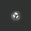 Faro Outdoor LED Bodeneinbau-Spot KANE 3, 3-fach, IP67, 24V DC (exkl. BG), 3W 3000K 17lm 120°, Seeluft-resistent, befahrbar bis 1t