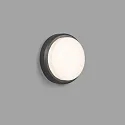 outdoor wall luminaire TOM LED IP65, dark grey 
