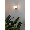 Faro outdoor wall luminaire KUBICK E27 IP44, light grey 